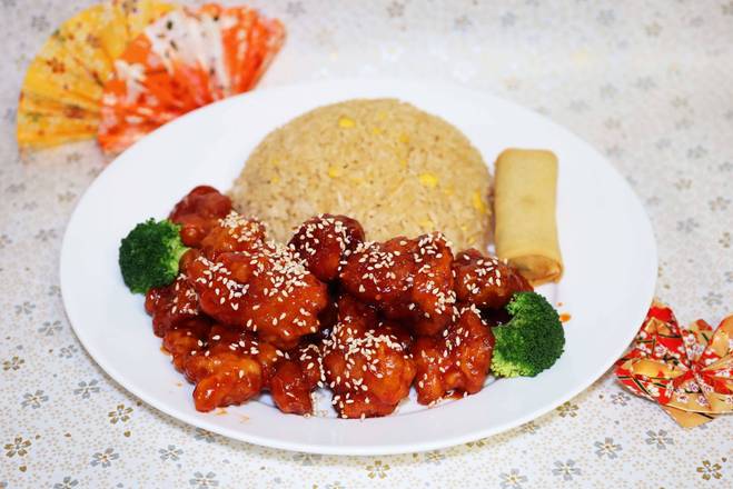 Order Sesame Chicken food online from Hibachi Express store, New Rochelle on bringmethat.com