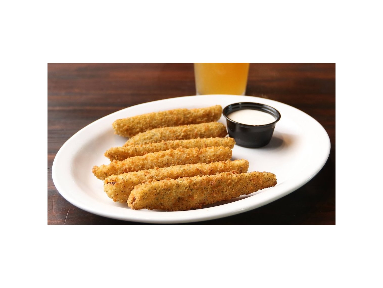 Order Fried Pickles (6pc) food online from Anchor Bar store, Kennesaw on bringmethat.com
