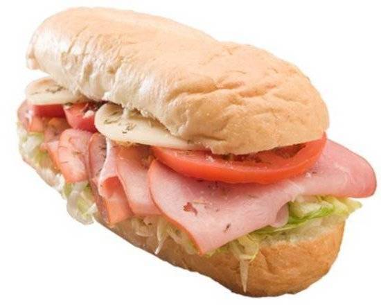 Order Ham & Cheese Sub food online from Rascal House Pizza store, University Heights on bringmethat.com