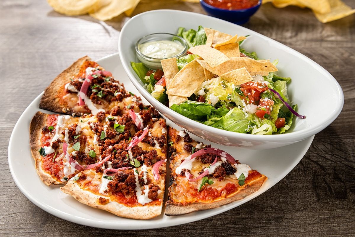 Order Mexican Grilled Pizza Combo food online from On The Border store, Peoria on bringmethat.com
