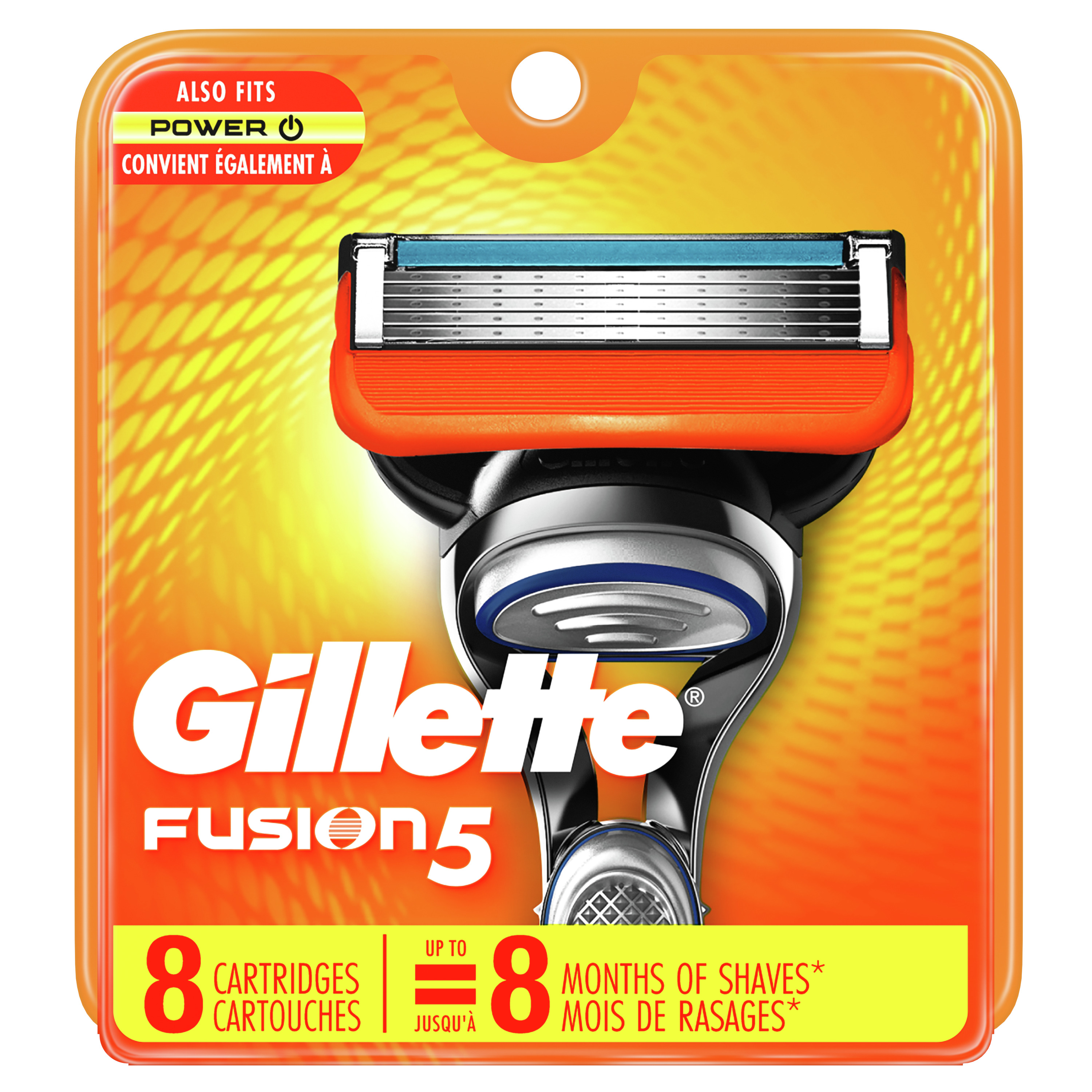 Order Gillette Fusion5 Men's Razor Blade Refills - 8 ct food online from Rite Aid store, MILLER PLACE on bringmethat.com