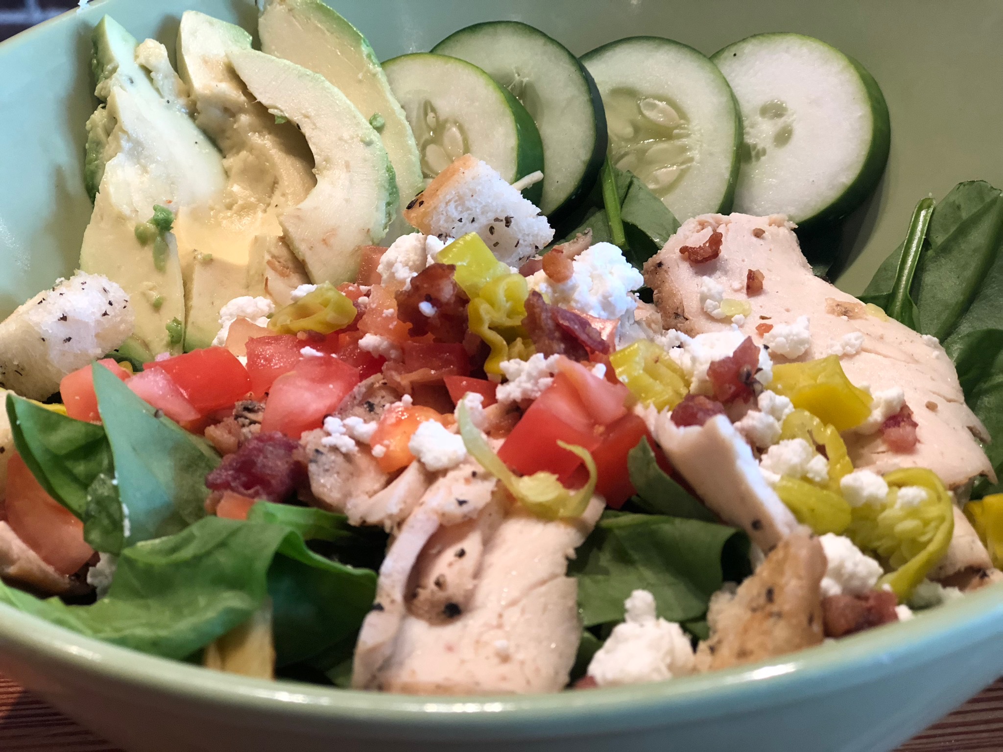 Order Roasted Chicken Salad food online from Soulshine Pizza store, Flowood on bringmethat.com