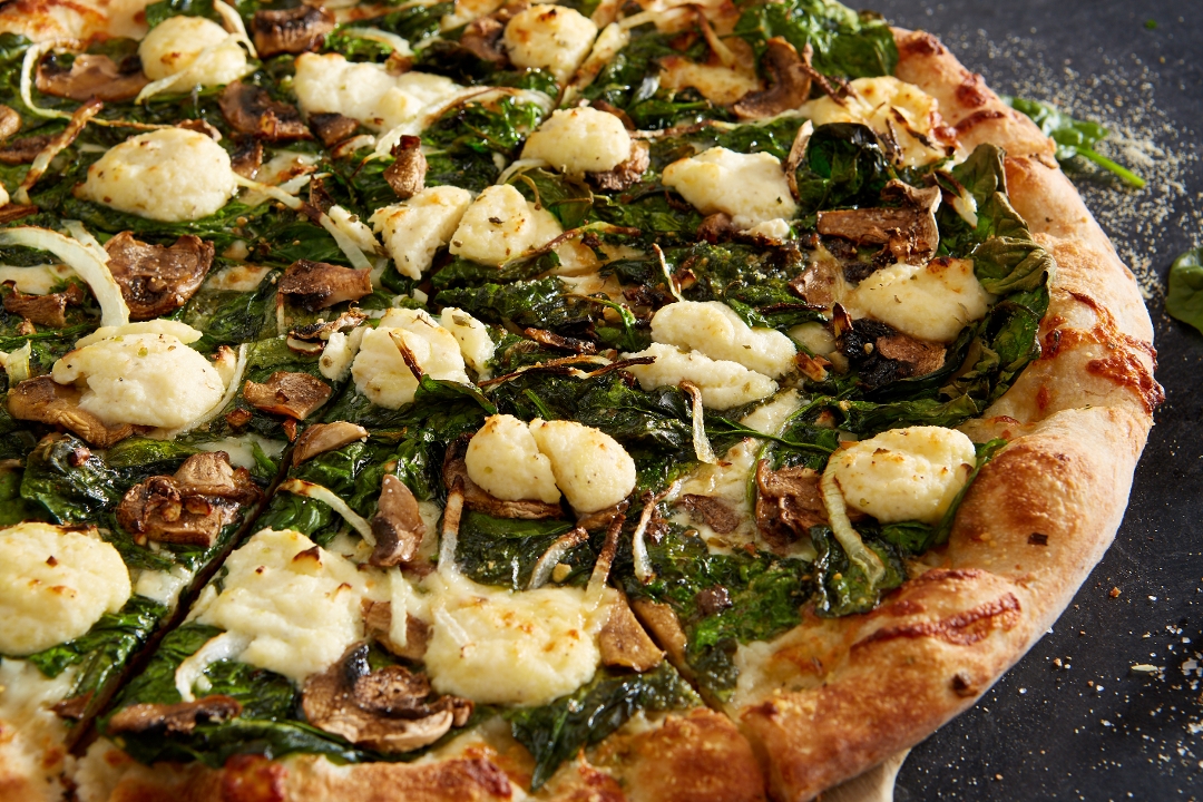 Order GF Mushroom Florentine food online from Sals Just Pizza store, North Andover on bringmethat.com
