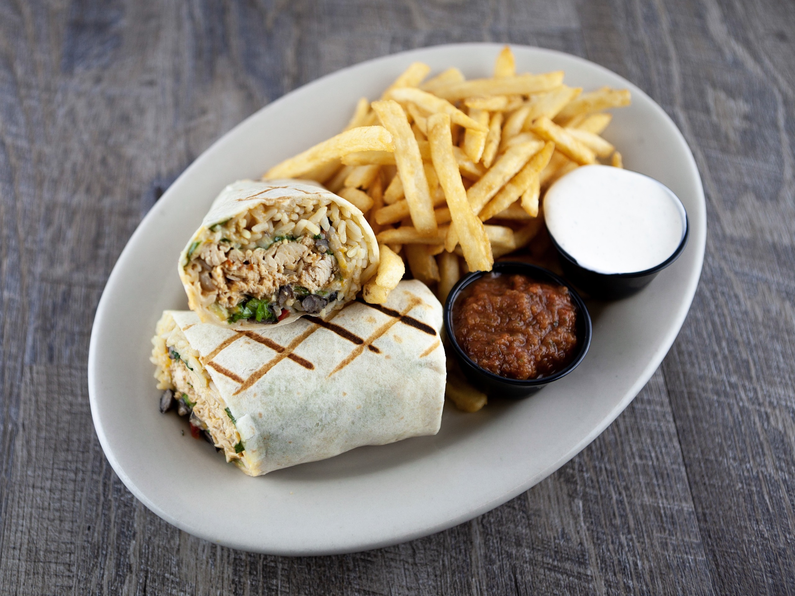 Order Monster Burrito food online from Fitz's store, University City on bringmethat.com