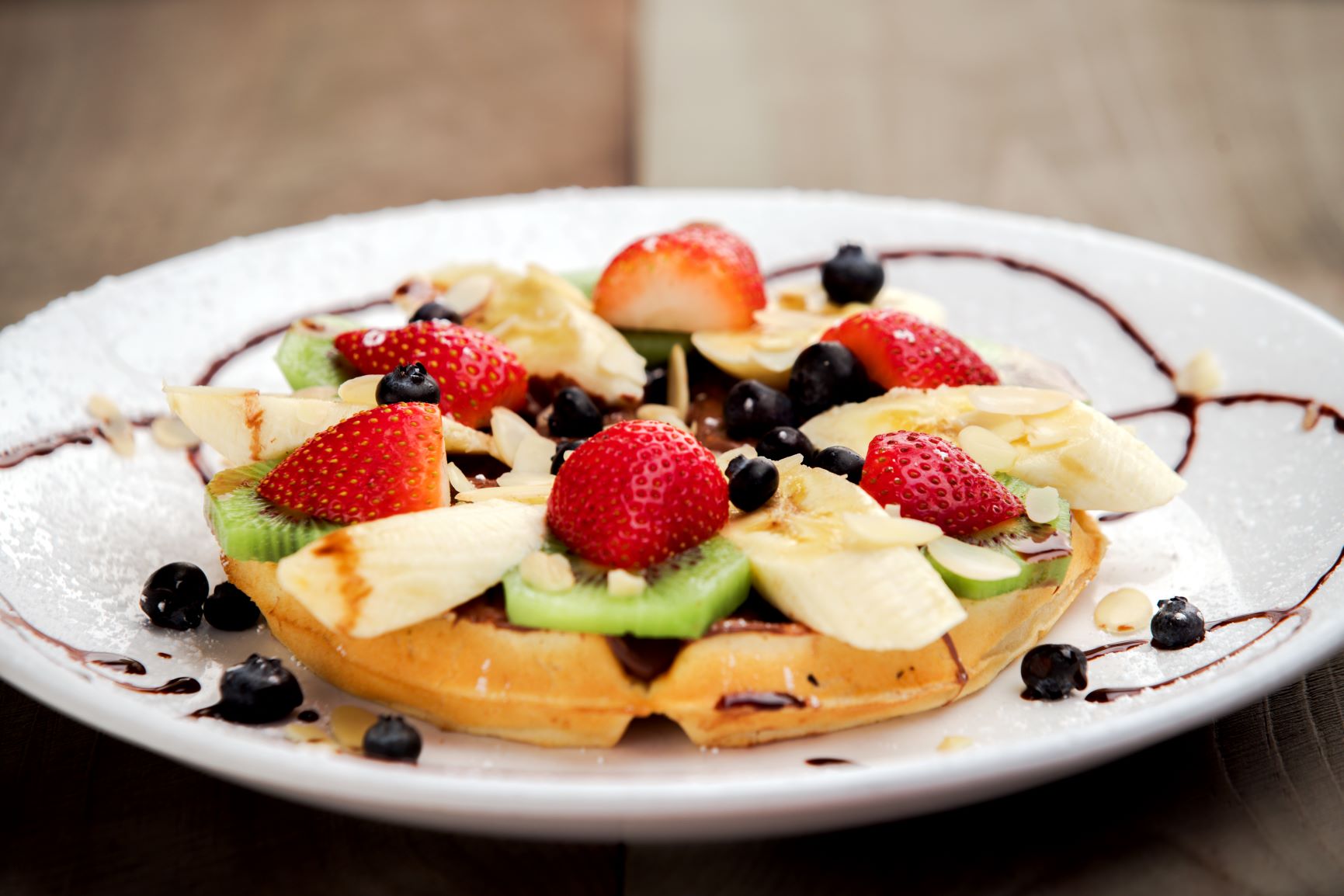 Order Masal Special Waffle food online from Masal Cafe store, Brooklyn on bringmethat.com