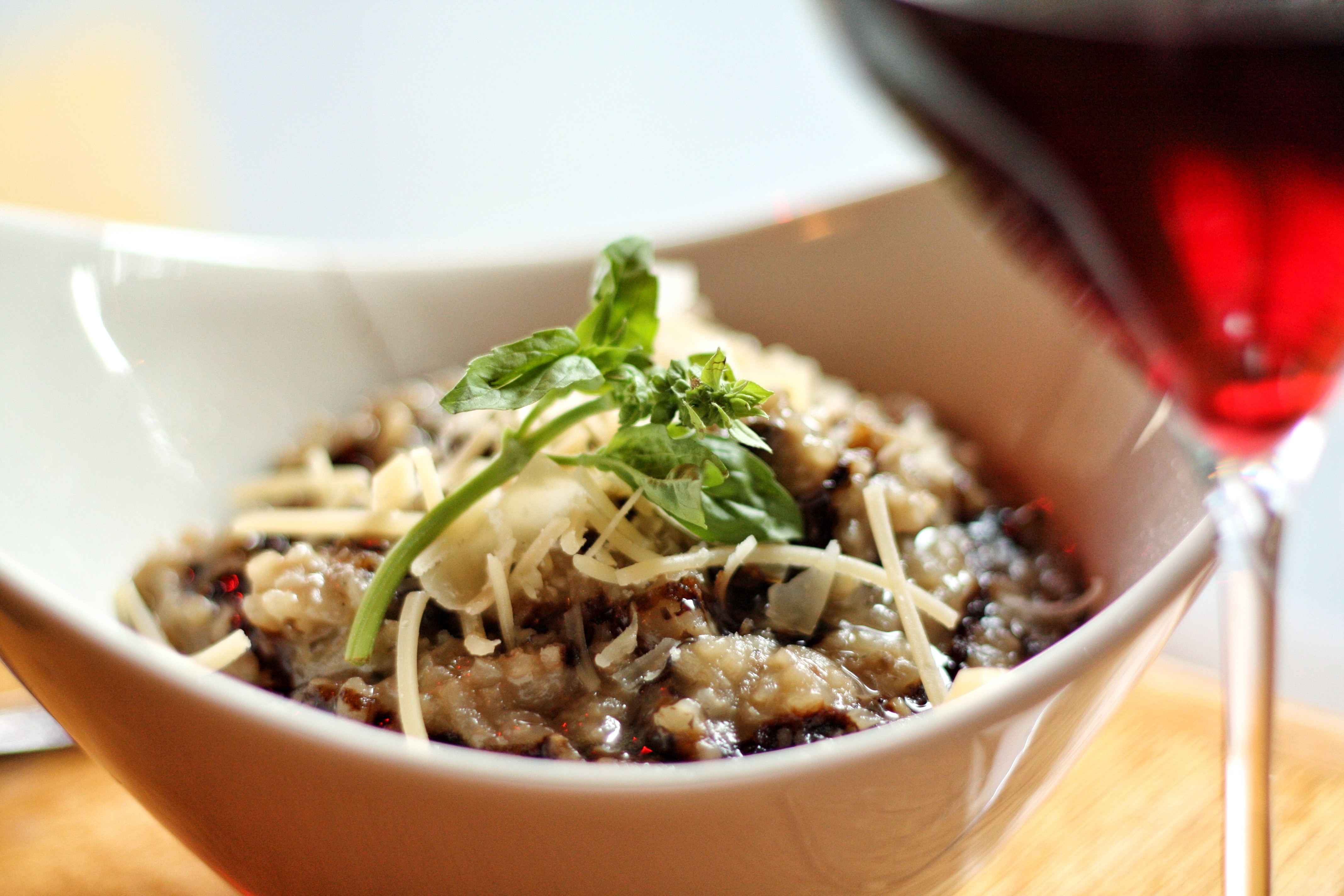 Order Mushroom Risotto food online from Etcetera Wine Bar store, San Francisco on bringmethat.com
