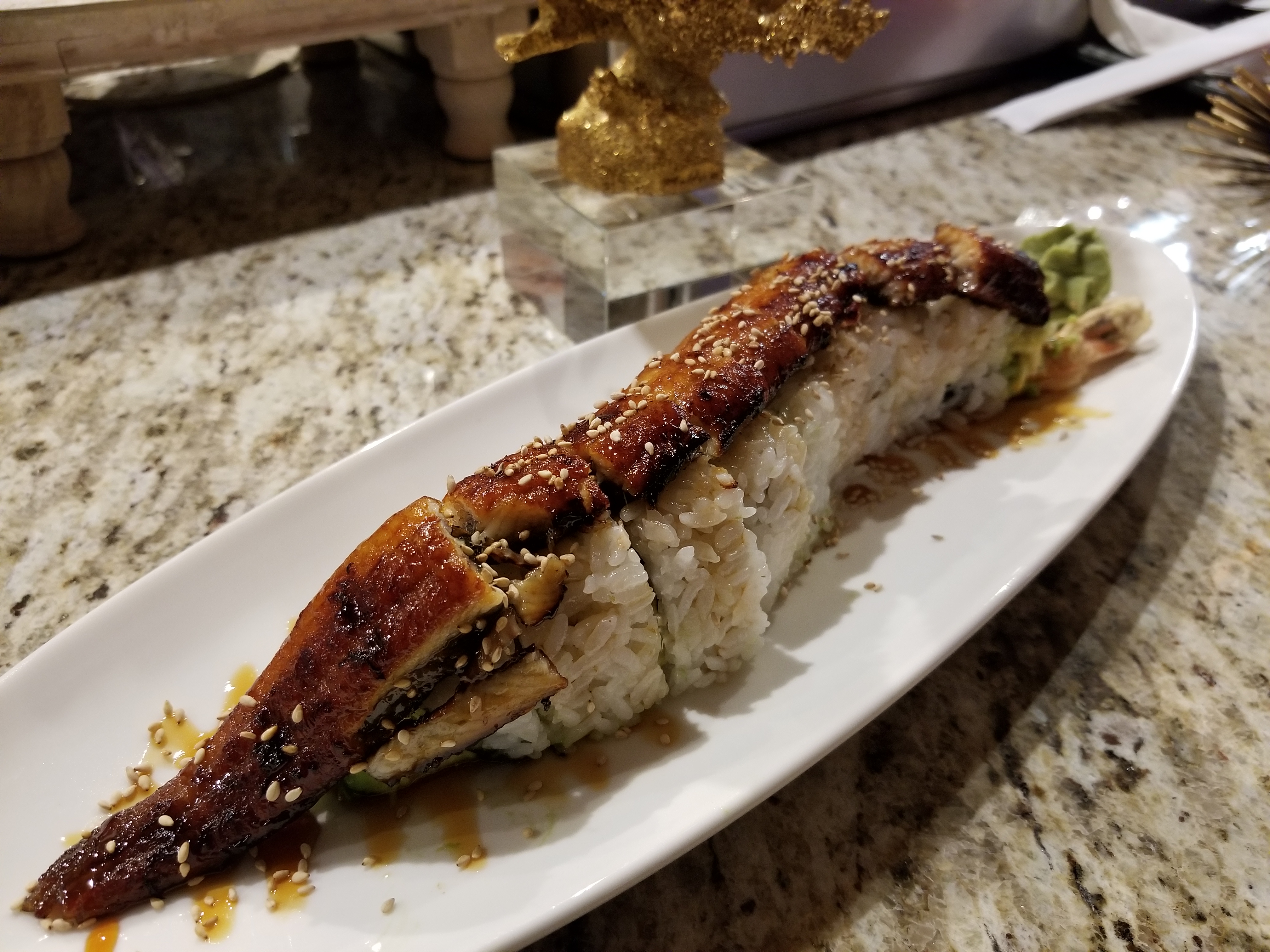 Order Dragon Roll food online from Miso Sushi store, Anchorage on bringmethat.com