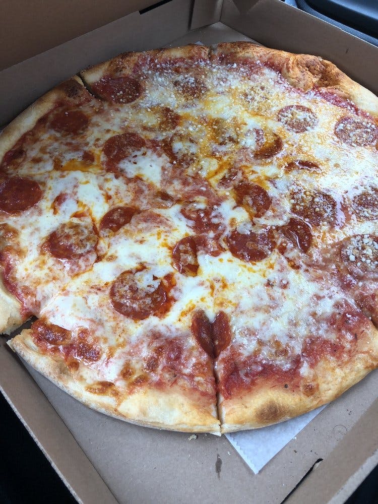 Order One Topping Pizza - Medium 14'' food online from Pizza Di Roma store, Atlantic City on bringmethat.com