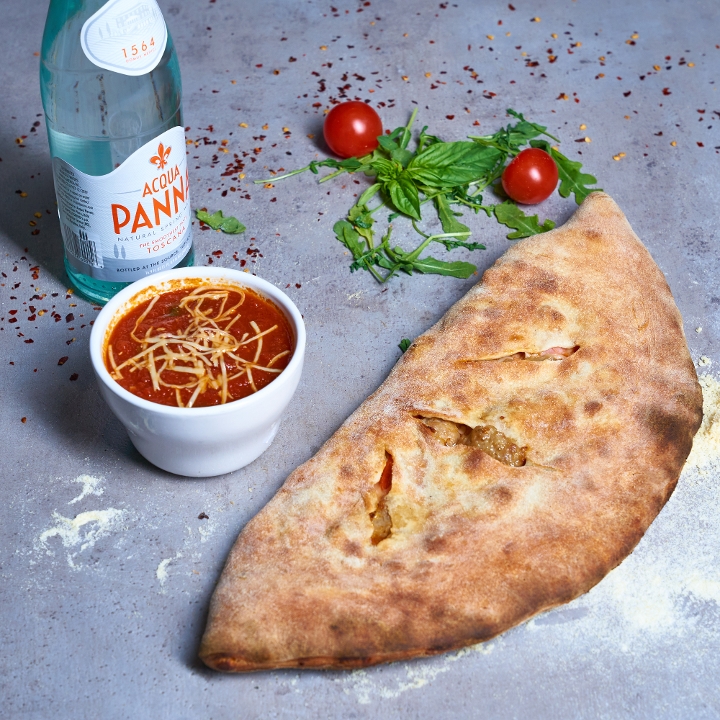 Order Meat Lovers Calzone food online from The Bella Ciao store, Charlotte on bringmethat.com