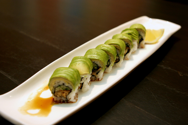 Order Caterpillar Roll food online from Yoshi Ramen And Sushi store, Daly City on bringmethat.com