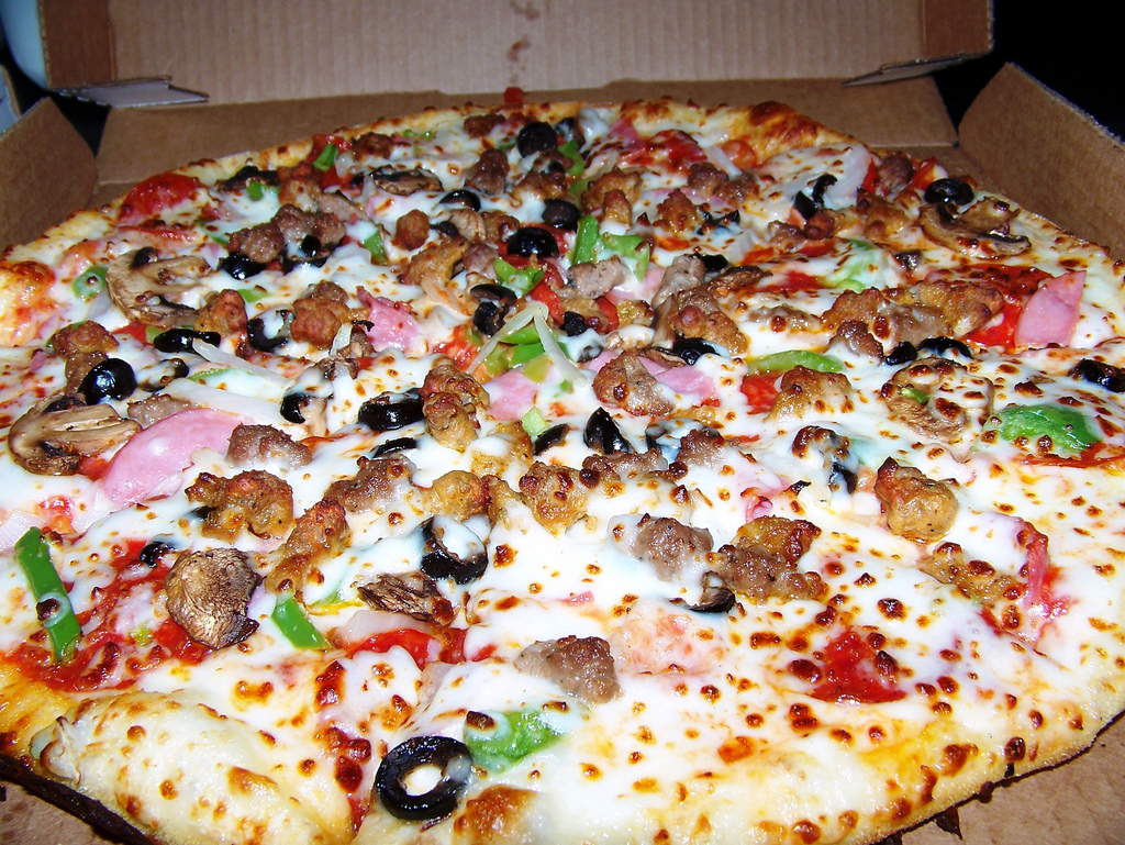 Order Boli’s Supreme Pizza food online from Pizza Bolis store, Washington on bringmethat.com