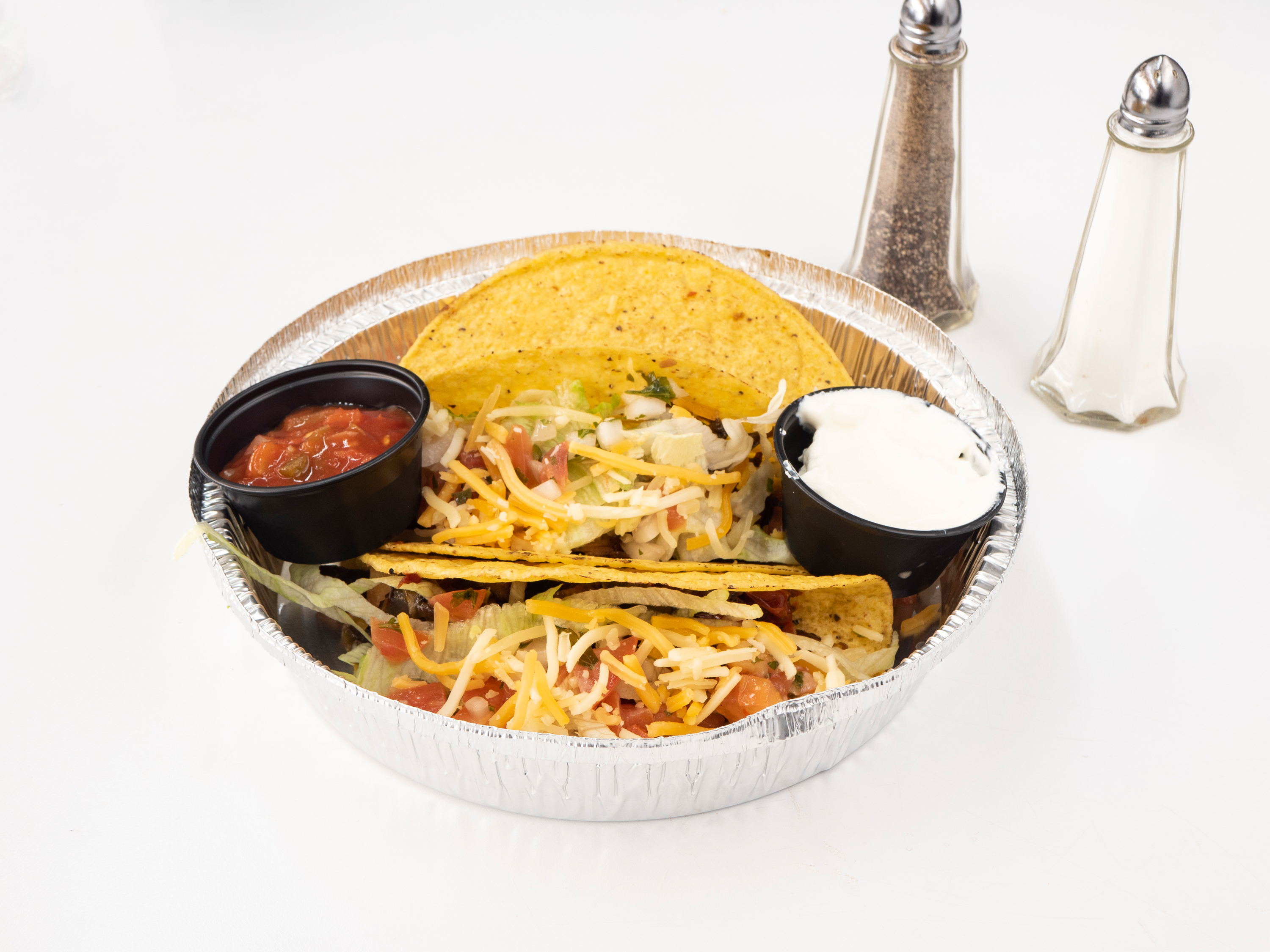 Order 3 Tacos food online from Papa Tapas store, Branchburg on bringmethat.com