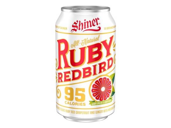 Order Shiner Ruby Redbird - 12x 12oz Cans food online from Goody Goody Liquor store, Houston on bringmethat.com