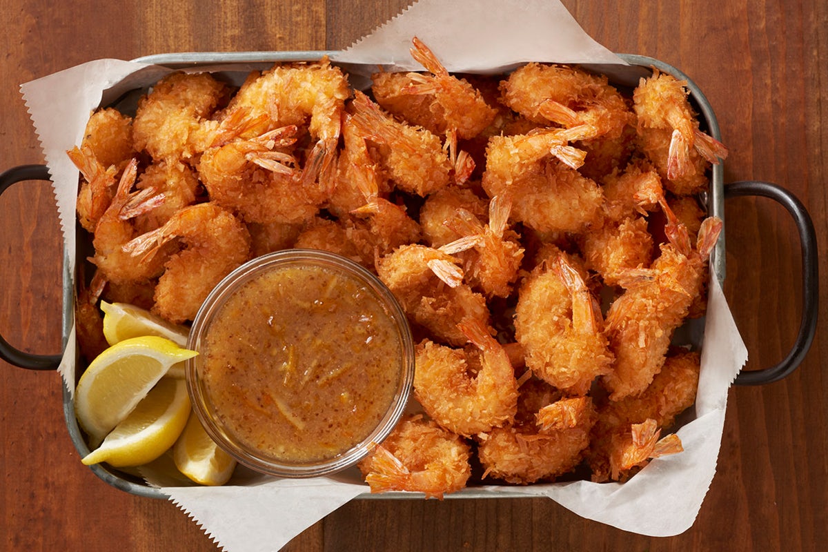 Order Gold Coast Coconut Shrimp Party Platter food online from Outback Steakhouse store, Warner Robins on bringmethat.com