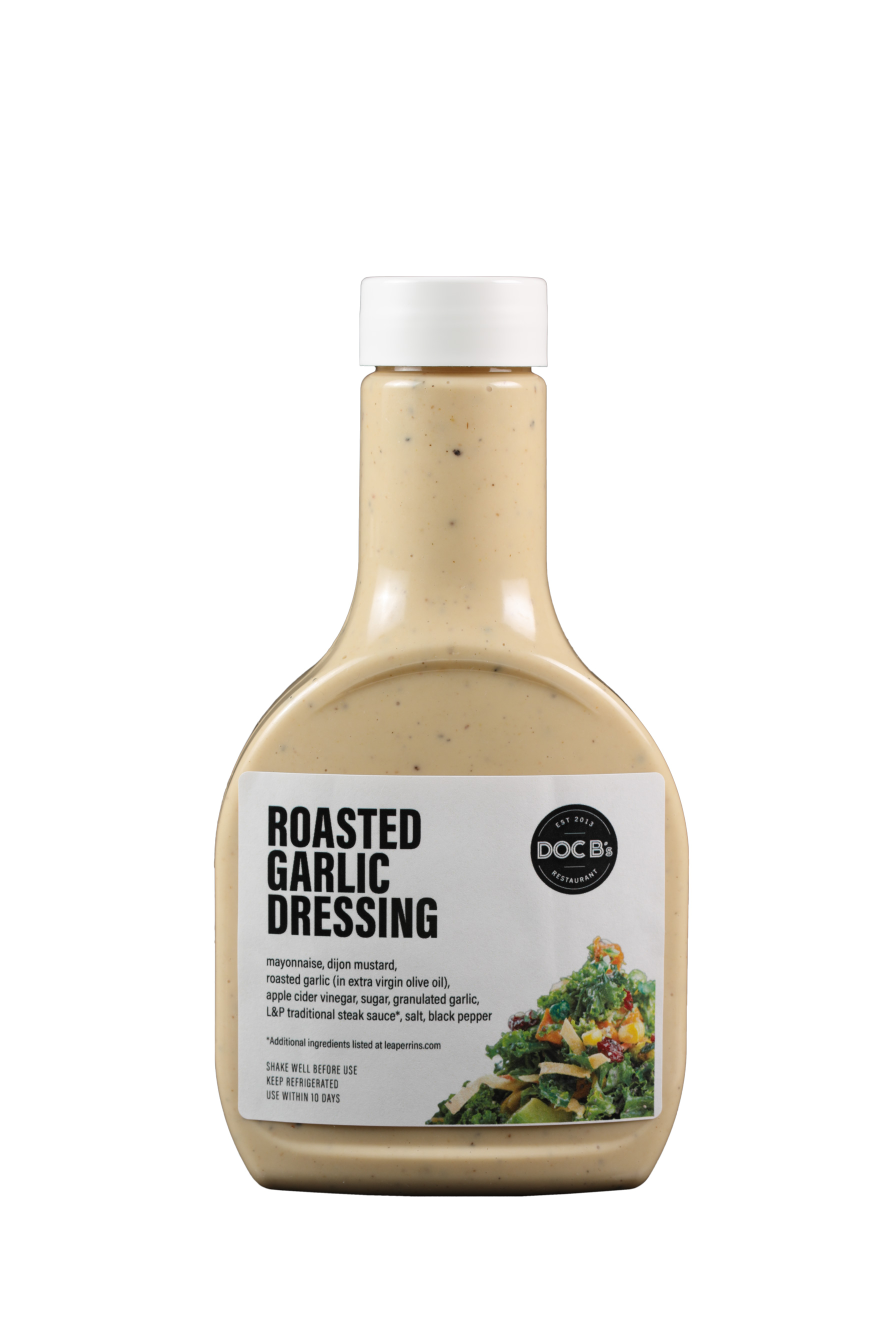 Order Roasted Garlic Dressing food online from ***Doc B's Gold Coast $3.99 Delivery Special*** store, Chicago on bringmethat.com