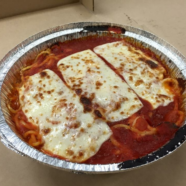 Order Baked Spaghetti food online from Ricky's New York Pizza store, Durham on bringmethat.com