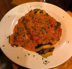 Order Eggplant Rollatini - For One (2 Pieces) food online from Mama Mia Ristorante store, Marmora on bringmethat.com