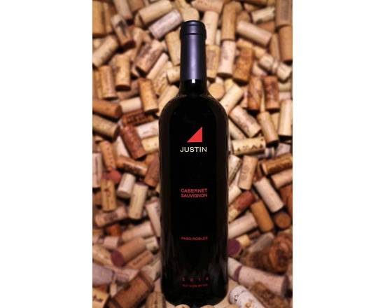 Order  JUSTIN CABERNET SAUVIGNON PASO ROBLES 2019 food online from House Of Wine store, New Rochelle on bringmethat.com