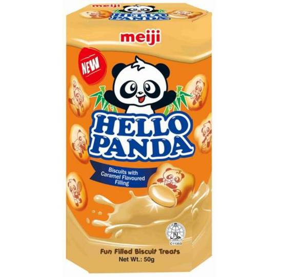 Order Meiji Hello Panda Caramel food online from IV Deli Mart store, Goleta on bringmethat.com
