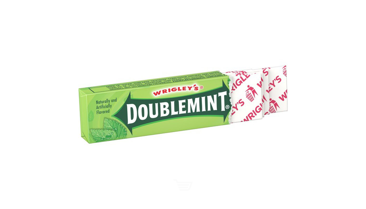 Order Wrigley's Doublemint Gum 5 CT food online from Oak Knoll Liquor store, Santa Maria on bringmethat.com