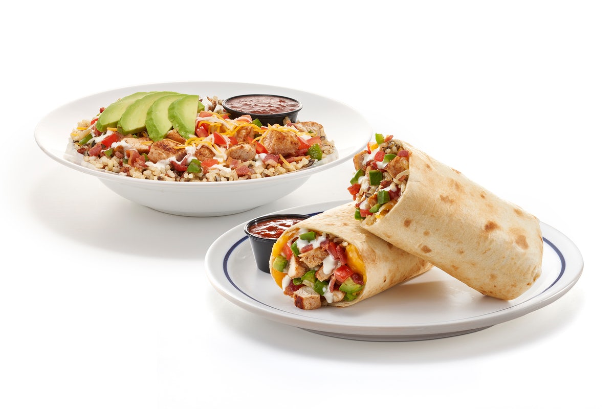 Order New Mexico Chicken Burrito & Bowl  food online from Ihop store, Cambridge on bringmethat.com
