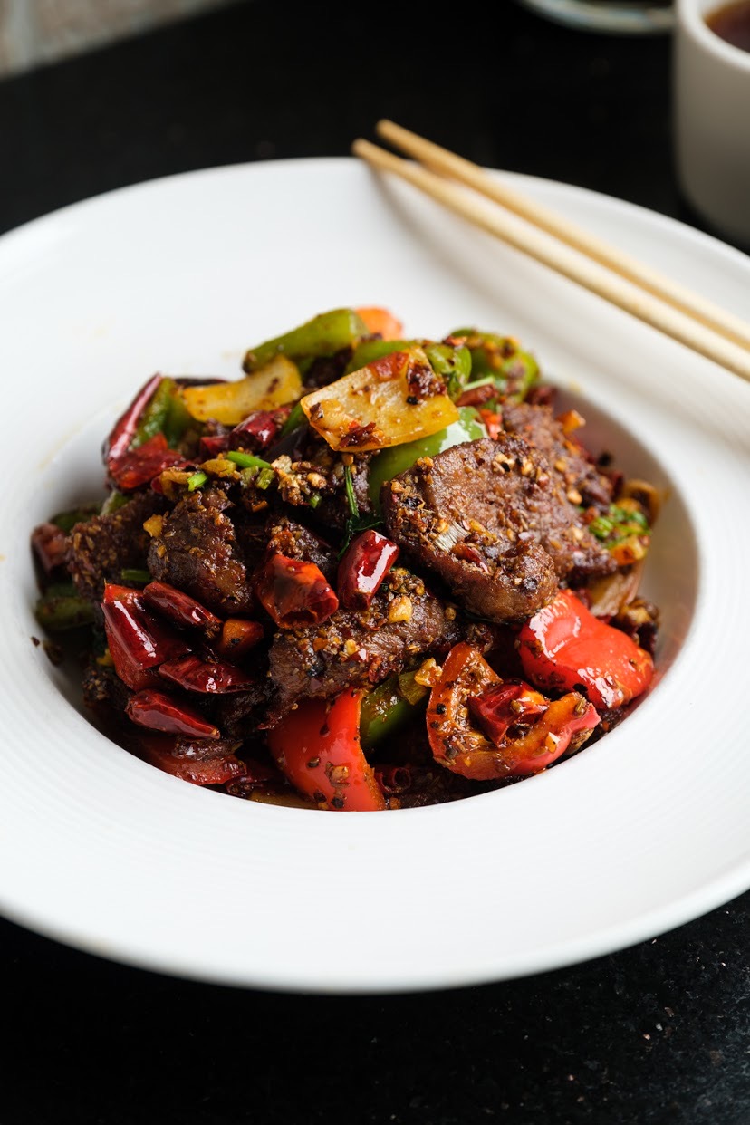 Order Sliced Beef with Cumin food online from The Bund store, Forest Hills on bringmethat.com