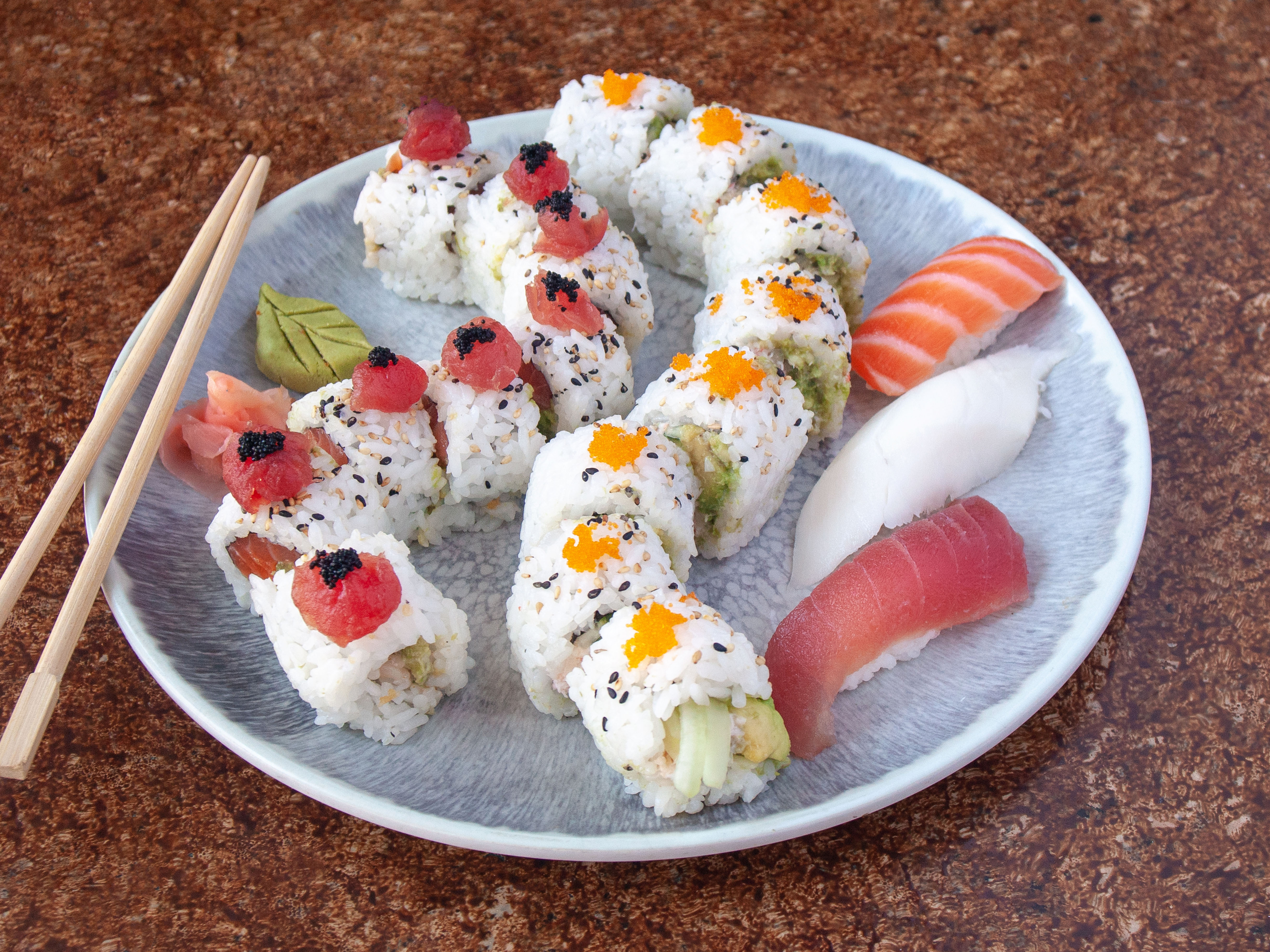 Order 21 Pieces Osaka Special Sushi food online from Osaka Japanese Restaurant store, Columbia on bringmethat.com