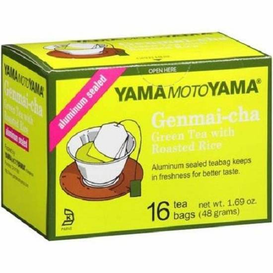 Order YamamotoYama - Genmai-cha Tea Bags food online from IV Deli Mart store, Goleta on bringmethat.com