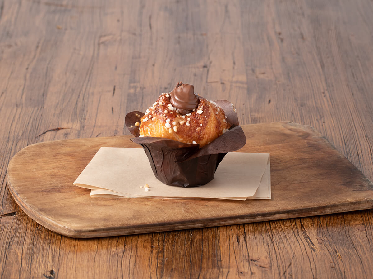Order Nutella® Croissant Muffin food online from La Madeleine store, Atlanta on bringmethat.com