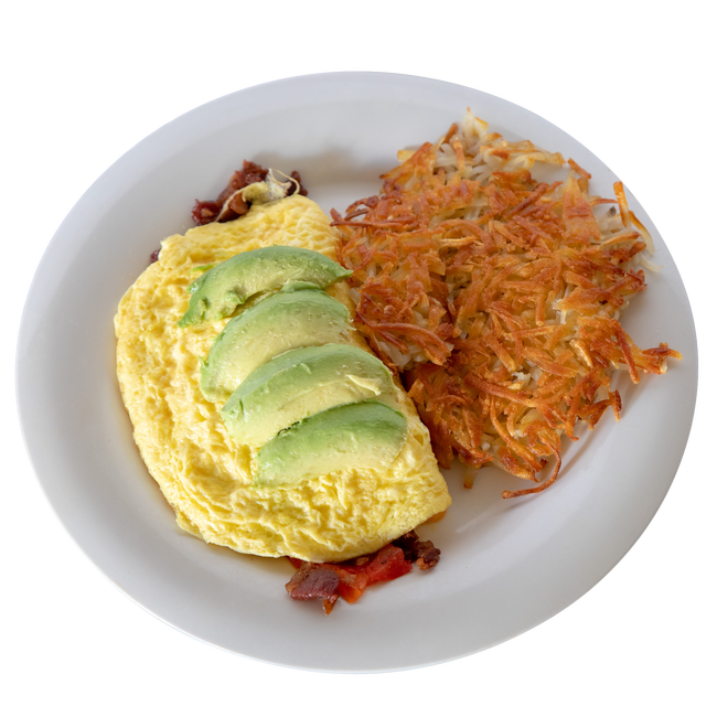Order Rancher's Omelet food online from Cajun Kitchen Cafe store, Ventura on bringmethat.com