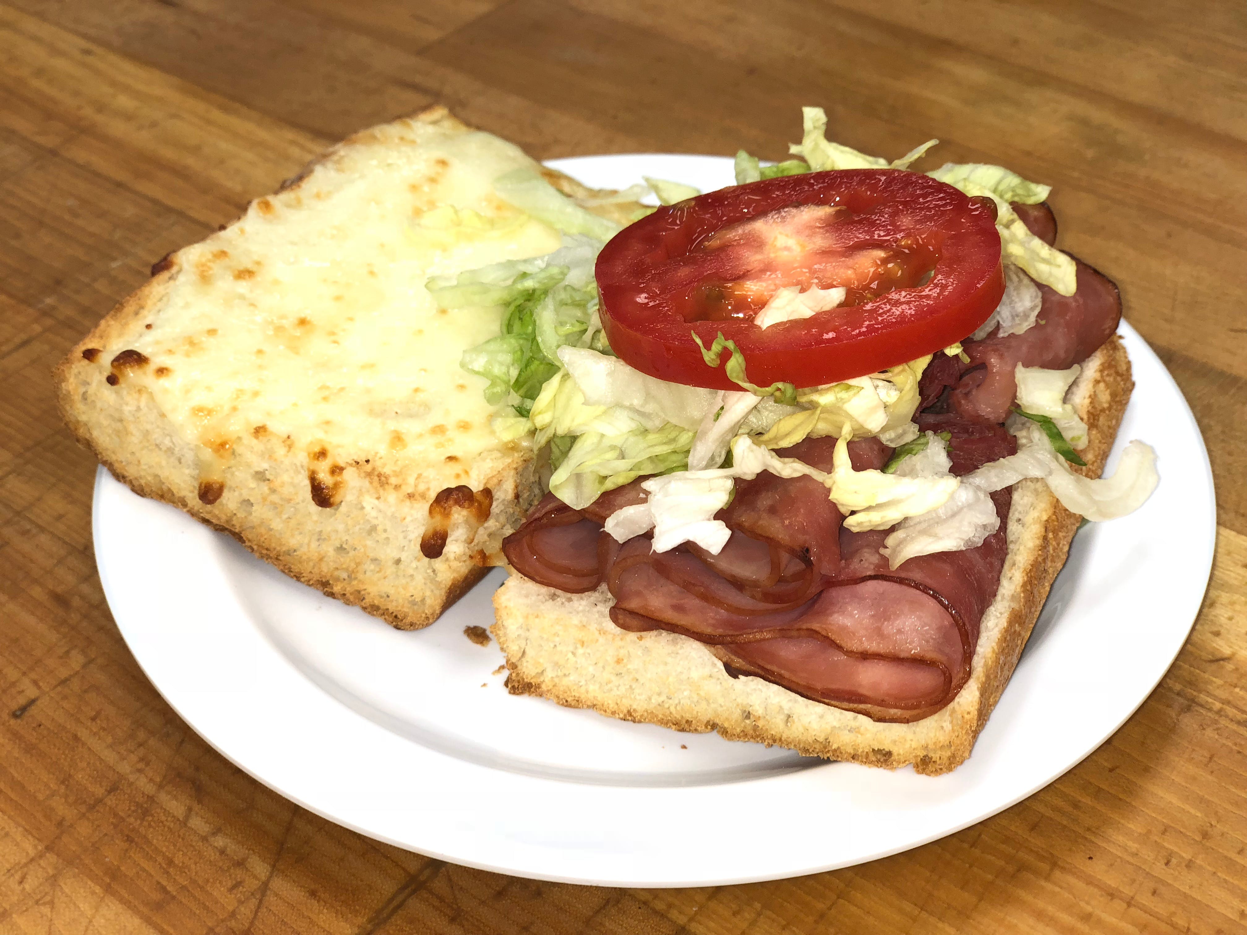 Order Kid's Ham & Cheese Grinder - 1/4 food online from Bellacino Pizza & Grinders store, South Point on bringmethat.com