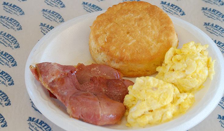 Order Country Ham Plate food online from Martin Fresh Tastes Best store, Norcross on bringmethat.com