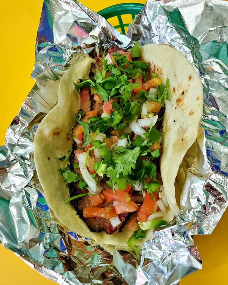 Order Brisket Taco food online from Mr. Taco Jr. store, Whitehouse on bringmethat.com