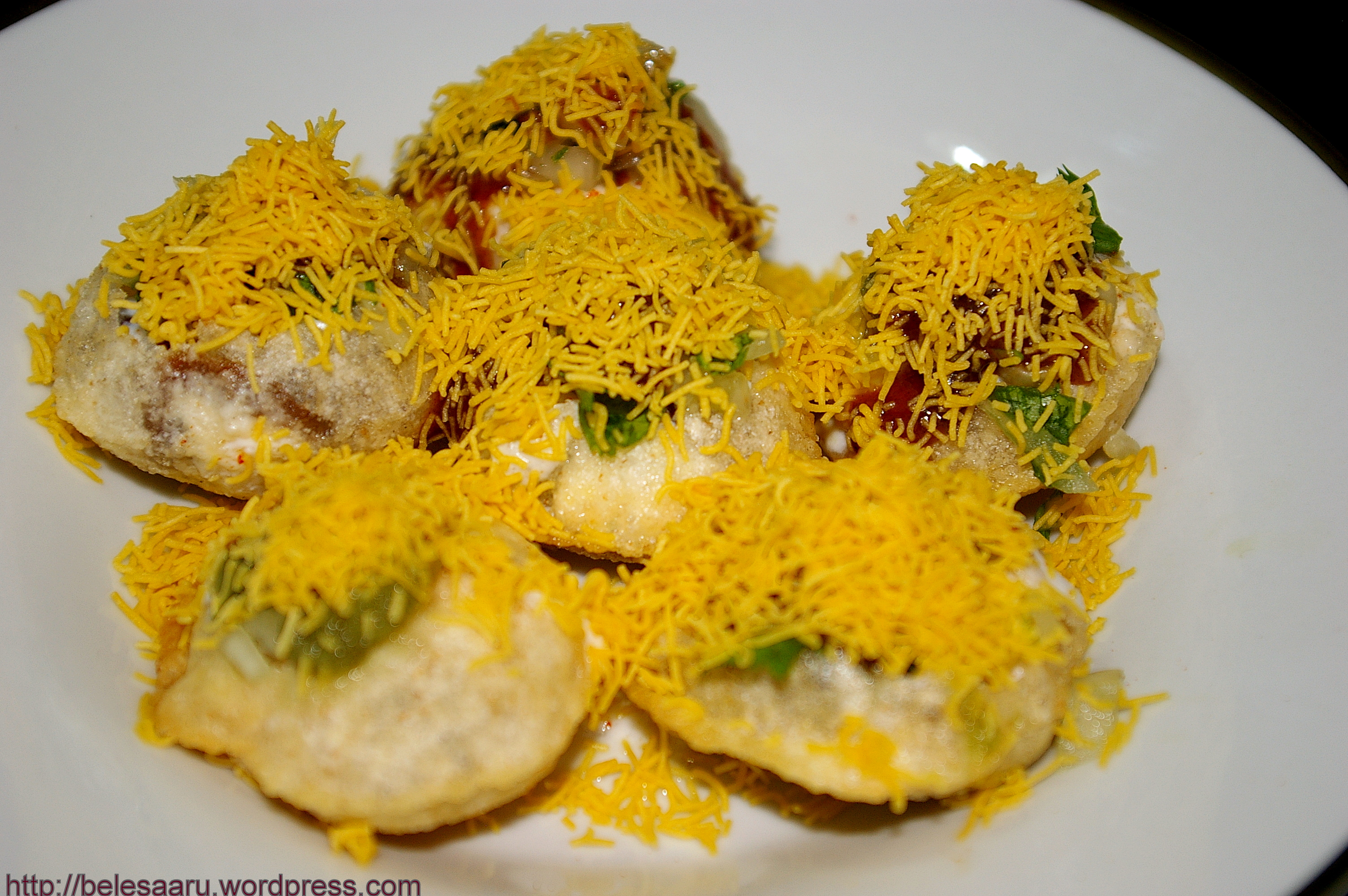 Order Sev Puri food online from India's Grill store, Los Angeles on bringmethat.com