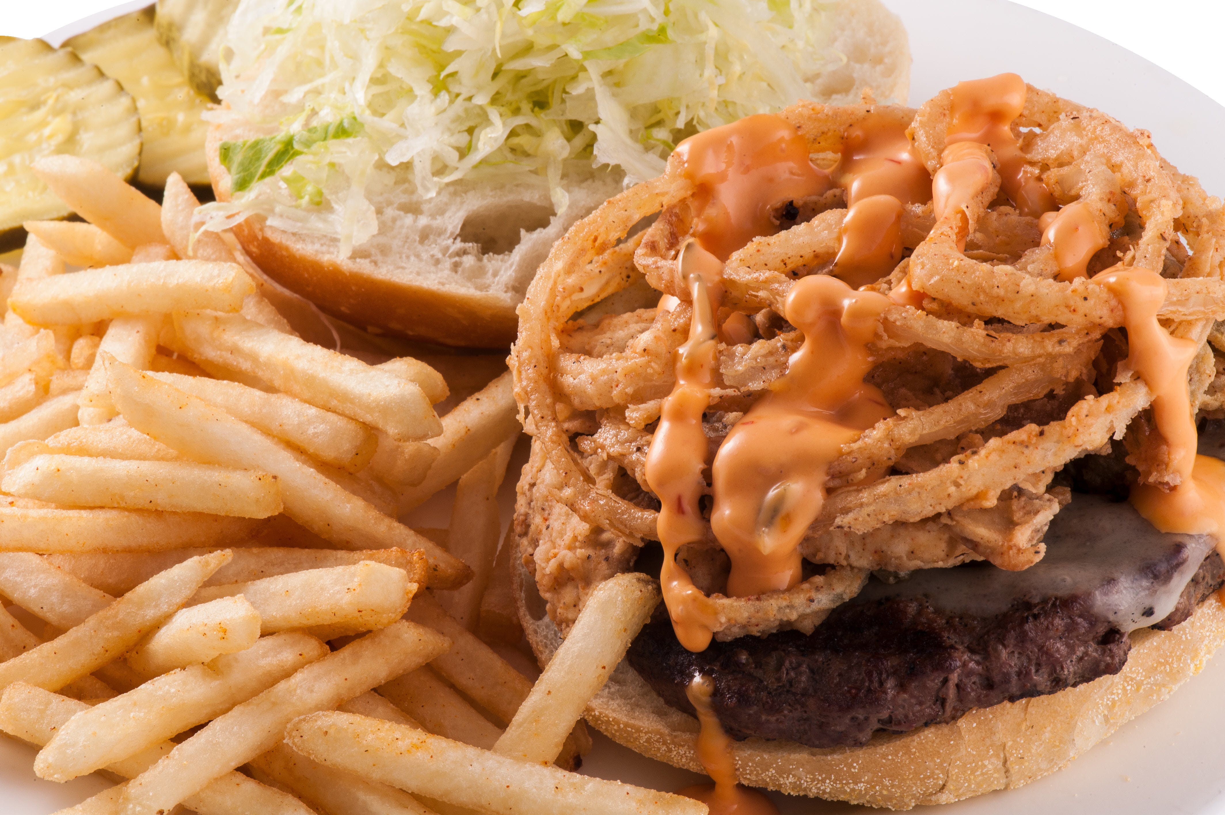 Order Chef's Burger - Burger food online from Town Pub store, Bloomfield on bringmethat.com