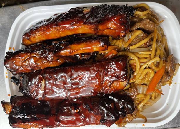Order 6. BBQ Spare Ribs food online from China Fun 88 store, Bayonne on bringmethat.com