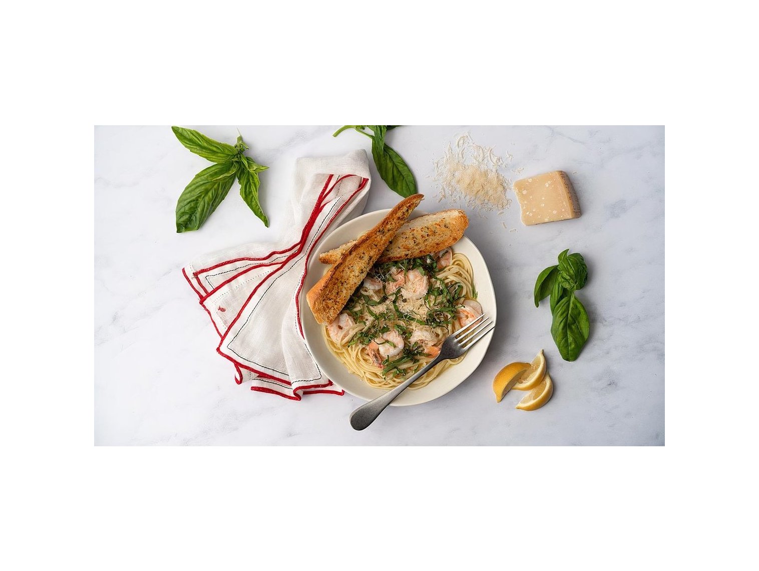 Order Linguini with Shrimp Scampi food online from Pastini  store, Portland on bringmethat.com
