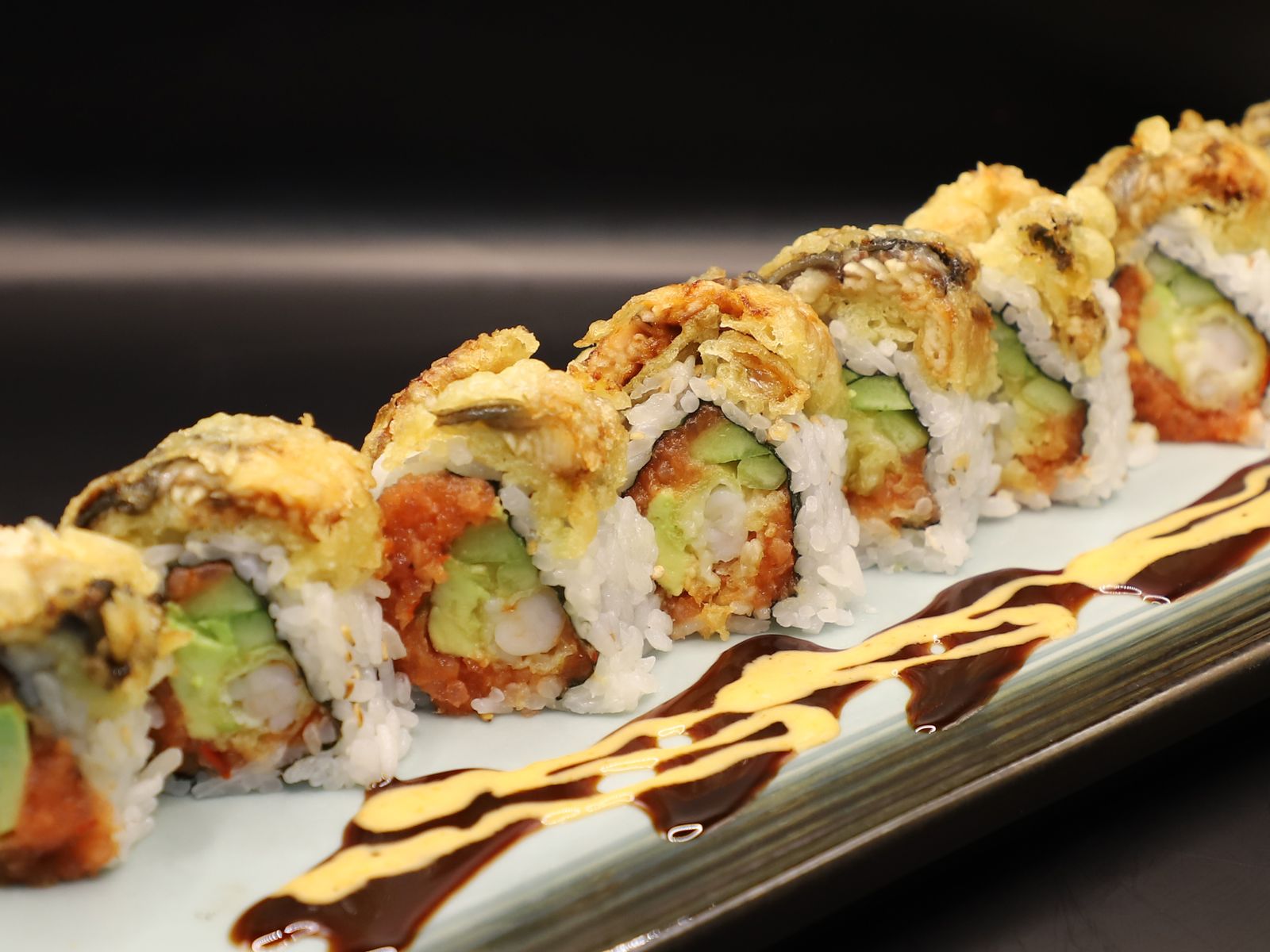 Order Samurai Roll food online from O Sushi store, Los Angeles on bringmethat.com