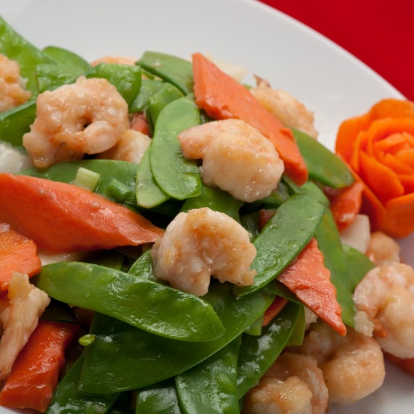 Order 70. Shrimp with Snow Peas food online from China One store, Las Vegas on bringmethat.com