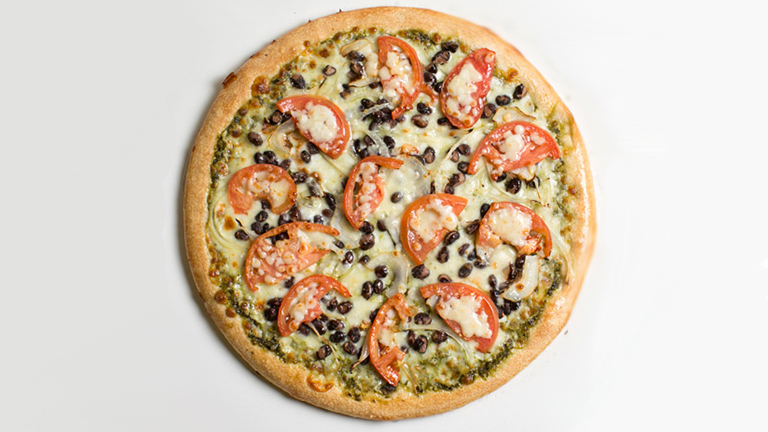 Order Cuban Black Bean Pizza food online from Aver's Pizza South Btown store, Bloomington on bringmethat.com