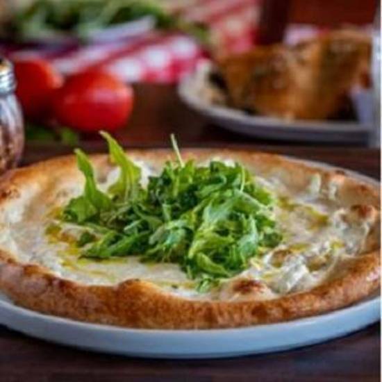Order Truffle Burrata & Ricotta Pizza food online from New York Pizzeria store, Houston on bringmethat.com