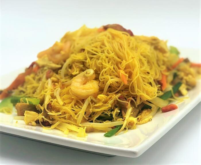 Order SINGAPORE NOODLES food online from Kim Son Cafe  store, Houston on bringmethat.com