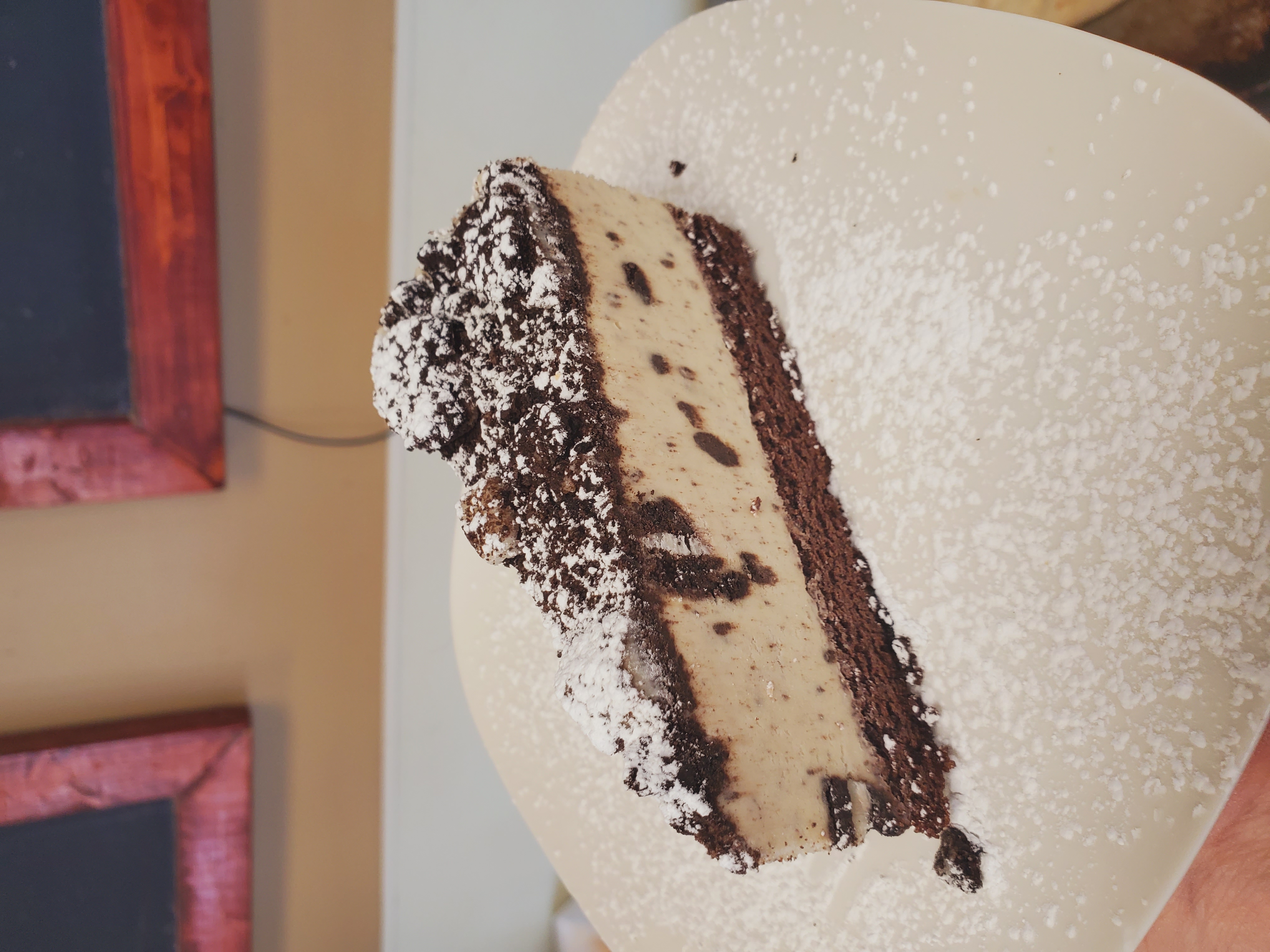 Order Oreo Mousse Cake food online from Antonio's Pizza store, West Pittston on bringmethat.com