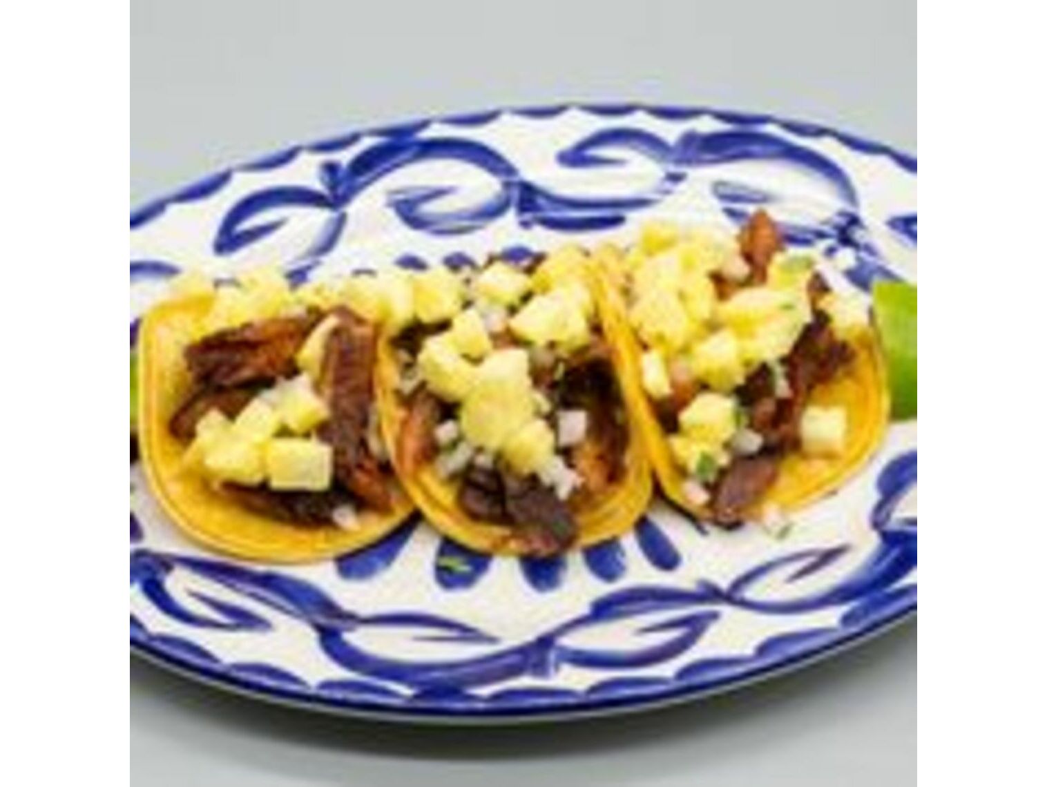 Order Al Pastor Street Taco food online from El Dorado Cantina store, Las Vegas on bringmethat.com