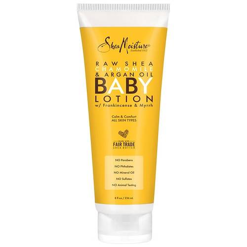 Order SheaMoisture Baby Lotion Raw Shea, Chamomile and Argan Oil - 8.0 fl oz food online from Walgreens store, Seagoville on bringmethat.com