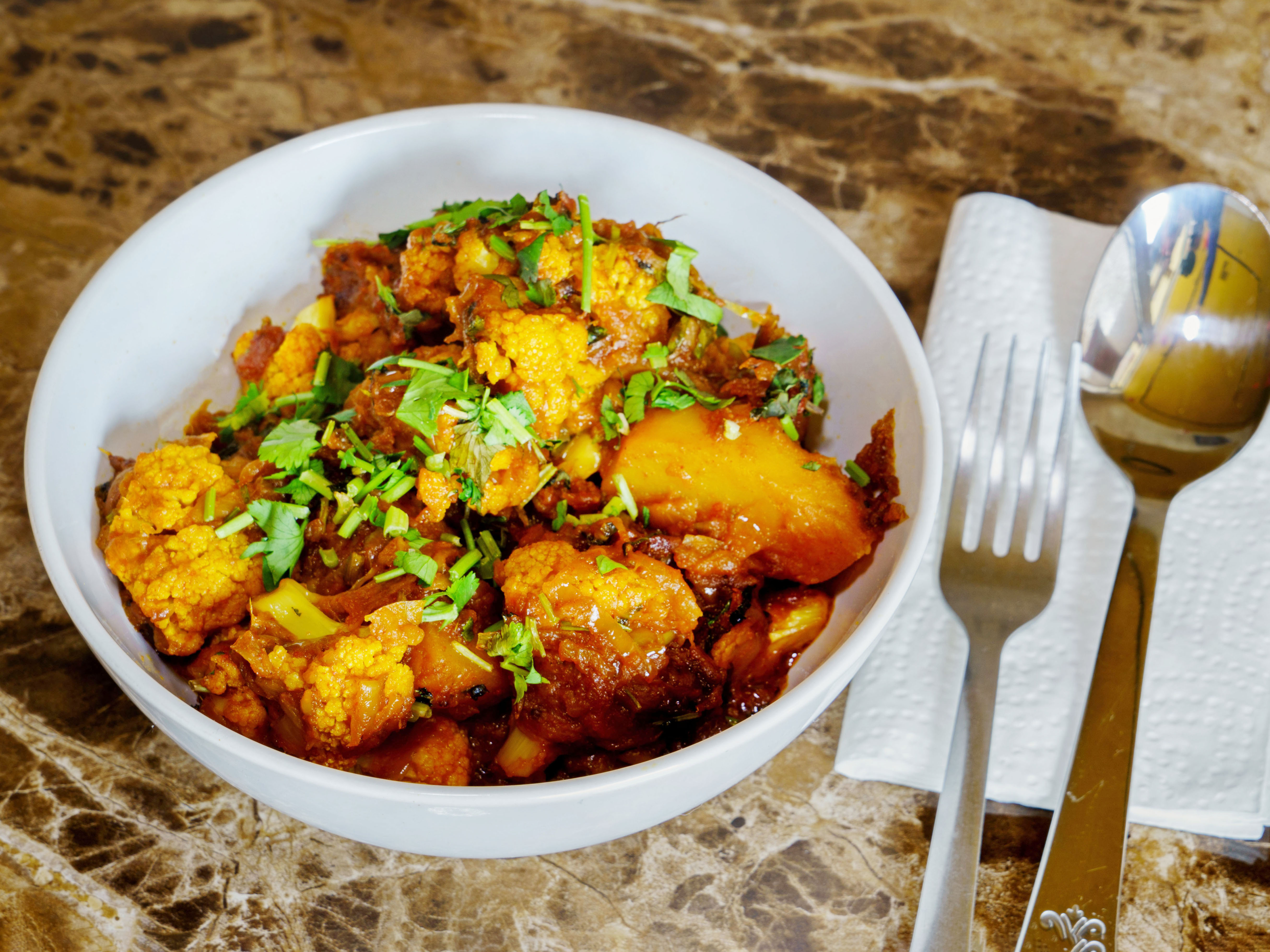Order Aloo Gobi food online from Namasthe Indian Restaurant store, Bellevue on bringmethat.com