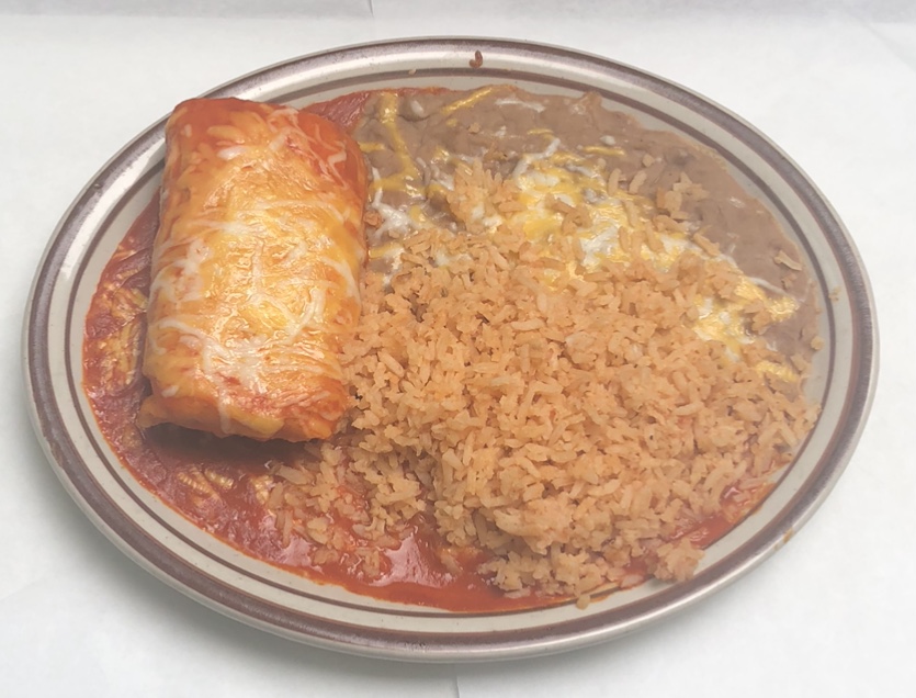 Order (1) Tamale , Beans & Rice food online from Papis Tacos y Gorditas store, Paso Robles on bringmethat.com