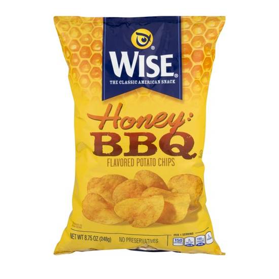 Order Wise Foods Honey Bbq Potato Chips food online from Exxon Food Mart store, Port Huron on bringmethat.com