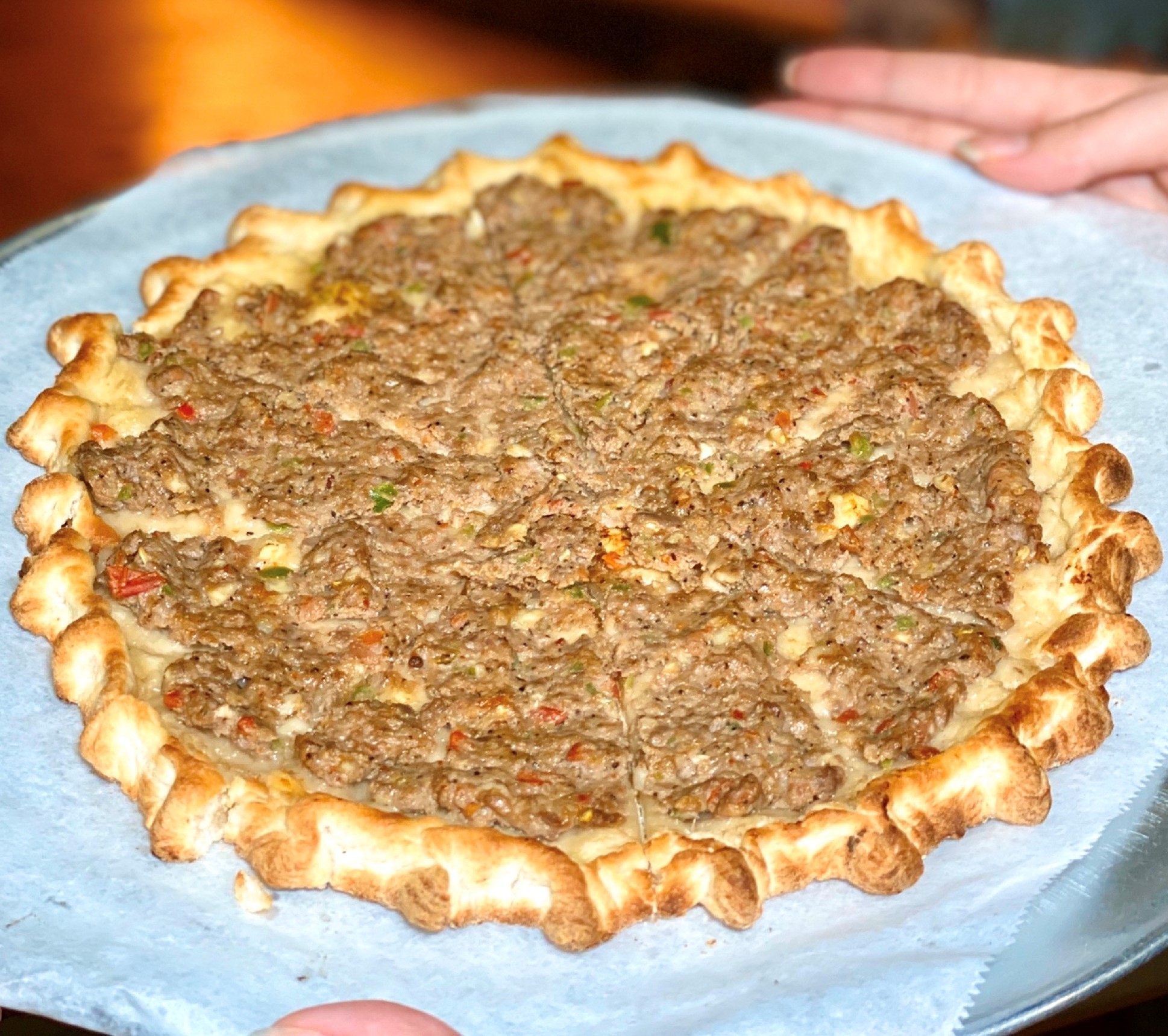 Order Sujok Manaeesh food online from Libanais Resturant store, Lincolnwood on bringmethat.com