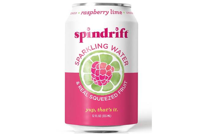 Order Spindrift - Raspberry Lime food online from Bibibop store, Hilliard on bringmethat.com